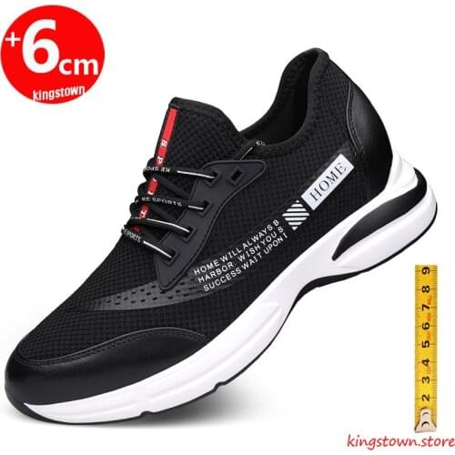 Men Elevator Shoes Sport Sneakers Heightening Shoes Man Height Shoes Tall Shoes Tall Man