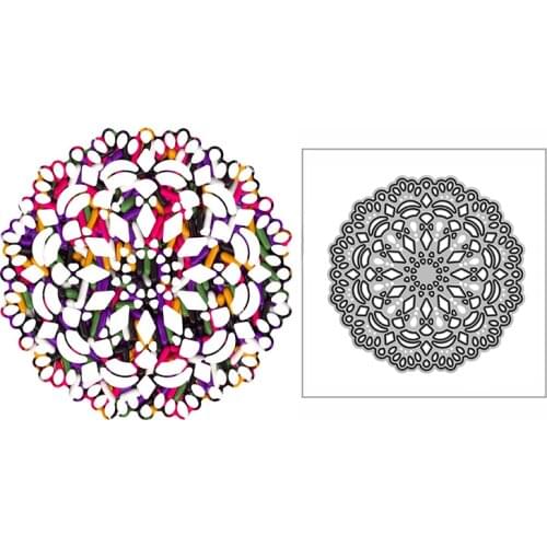 New Dainty Floral Doily Craft Embossing Mold 2021 Metal Cutting Dies for DIY Decorative Scrapbooking Album Card Making No Stamps