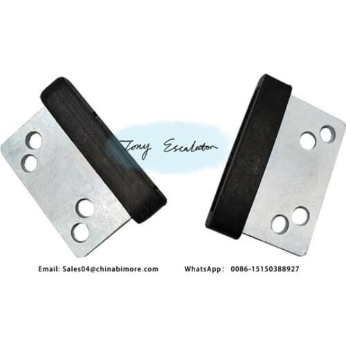 Elevator landing door slider black rubber for mitsubishi elevator parts