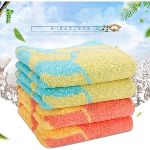 100% cotton towel children use small towels cute cartoon bear pattern fashion and easy and comfortable