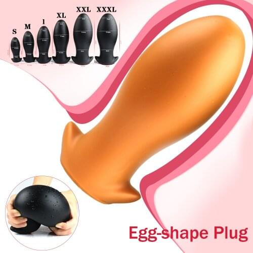 Sex Shop Super Soft Huge Anal Plug Vaginal Anus Expansion Big Butt Plug Dilator Erotic Gay Anal Sex Toys For Women Men Products