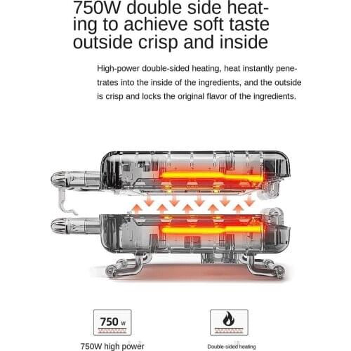 Waffle Maker Machine for Individuals Paninis Hash Non-Stick Sides Indicator Lights Premium Stainless Steel