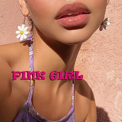 Y2K Flower Dangle Earrings for Women Resin Sweet Simple Fashion Korean Charms Earrings Jewelry 90s Style New 2021 Party