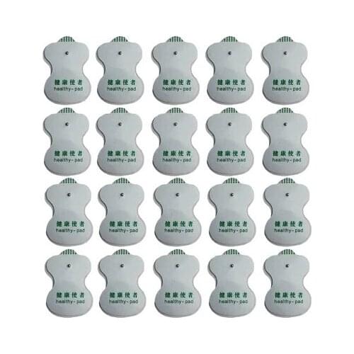 100pcs/lot New Electrode Pad Tens Acupuncture Digital Therapy Machine Massager Acupuncture healthy pad Replacement Free Shipping