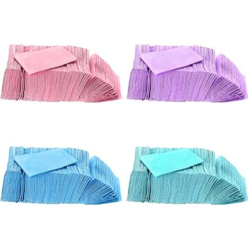 Q1FB 125Pcs 3 Ply Disposable Tattoo Tablecloth Hygiene Dental Bibs Napkins Absorbent Pad for Tattoo Nail Art Manicure Table Mat