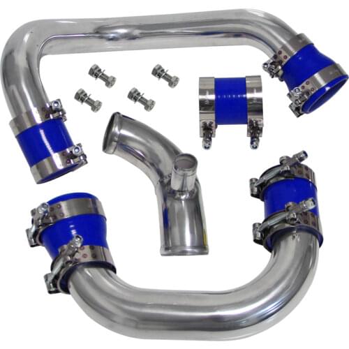 Fits For A*udi A4 1.8T B5 Upgrade Bolt On Front Mount Intercooler Piping Kit 98-01