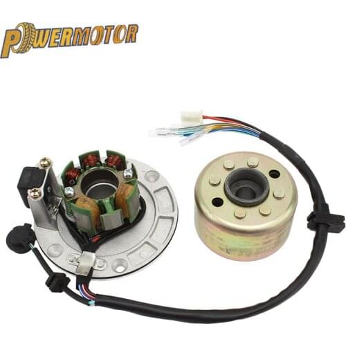 For ZongShen 155CC Oil-cooled Engine Fit For Off-Road Motorcycle Accessories High Speed Motor Kits Stator Rotor Magneto Coil