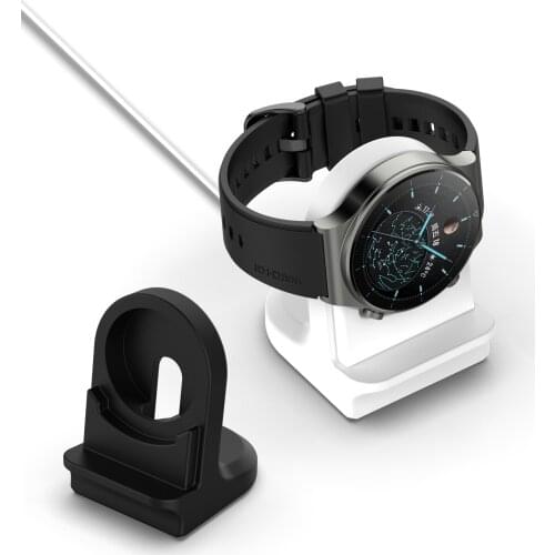 Dock Station Charger Adapter Stand Holder For Huawei Watch 3/3Pro/GT2 Pro/ECG Smart watch USB Charging Cable Silicone Bracket