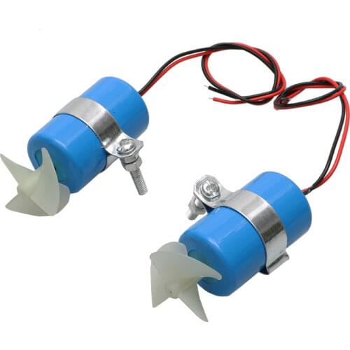 RC Jet Boat Underwater Motor Thruster 7.4V 16800RPM CW CCW 3-blades Propeller fr DIY Micro ROV Robot Bait Submarine Part