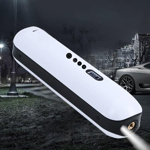 LAMJAD Bicycle Electric Air Pump Tire Inflator Cordless Portable Compressor Digital Car Tyre Pump for Car Bike Tires Balls