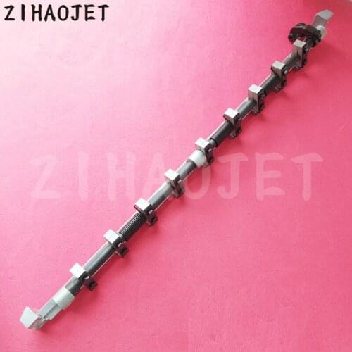 Printing Hot stamping machine KORD62 Paper Receive tooth 9 teeth 675mm KORD64S Paper delivery aluminum gripper bar 11teeth 715mm