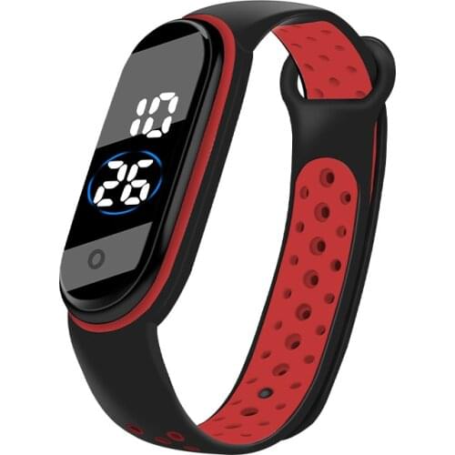 2021 New Digital Watches for Women Ladies Watch Sports Electronic Clock LED Wristwatch Silicone Strap Wristwatches Reloj Mujer