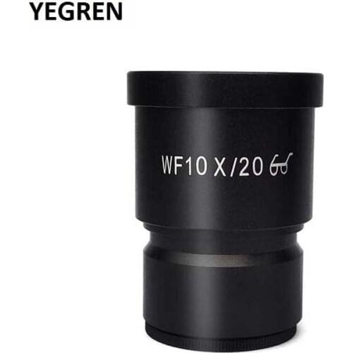 One piece WF10X/22 WF10X/20 Eyepiece for Stereo Microscope High Eye-point Fully Coated Optical Ocular Lens WF10X 10X 30mm 30.5mm