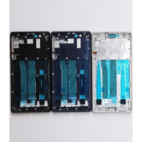 Original Aluminum frame Middle Frame For Nokia 3 Mid Bezel Front Housing Chassis With Volume Power Button +Adhesive Sticker