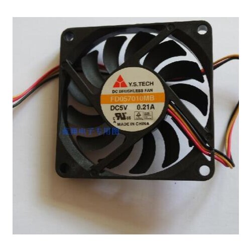 Original authentic fd057010mb 5V 0.21a three line cooling fan
