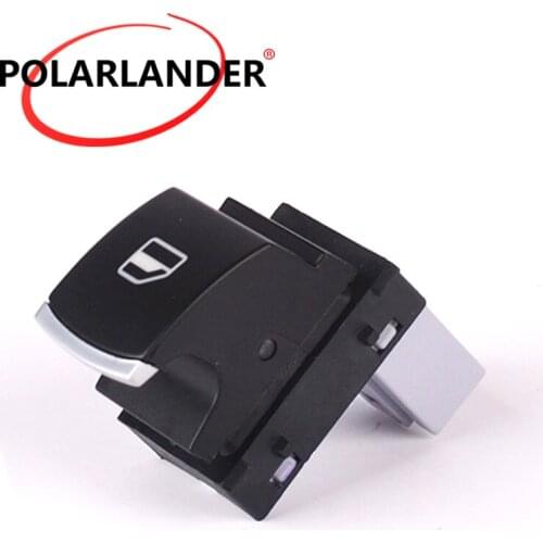 Passenger Side Windows Control Electric Switch Button Fit For Volkswagen Jetta MK5 MK6 Golf MK5 Passat B6 Tiguan Single