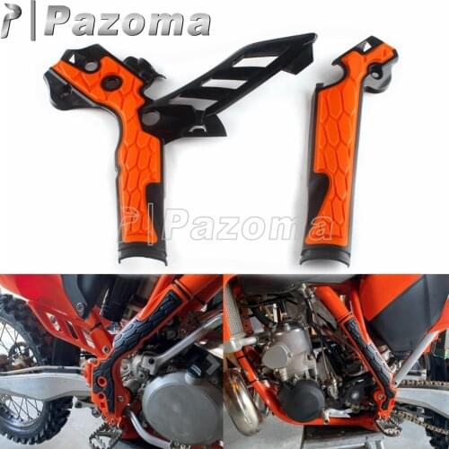 Motocross Plastic Frame Guards for SX SX-F XC XC-W XC-F EXC 125 200 250 300 350 450 500 Dirt Bike Enduro off Road MX 2011-2016