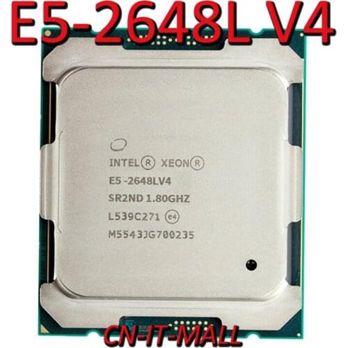 Intel Xeon E5-2648L V4 CPU 1.8GHz 35M 14 Core 28 Threads LGA2011-3 Processor
