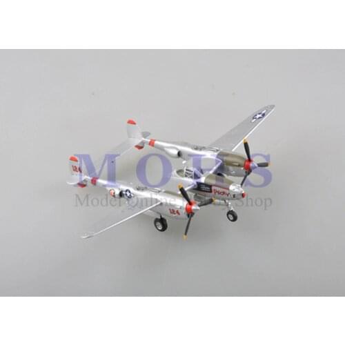 EASY MODEL 36431 1/72 Assembled Model Scale Finished Model Scale Airplane P38 Scale Aircraft Warbird P38 Lightning P-38