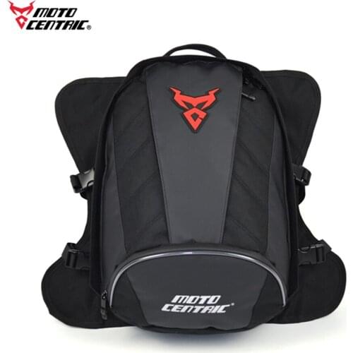 Motocentr Waterproof Motorcycle Tank Bag Multifuntion Navigation Phone Rear Seat Bag Mochila Moto Top Case Motorbike Saddle Bags