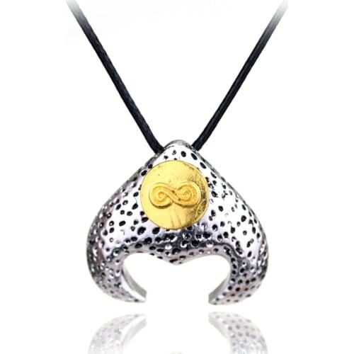 The Maze Runner Labyrinth Necklace David Bowie Magic Pendant Necklace For Women Men Fashion Rope Chain Jewelry Accessories