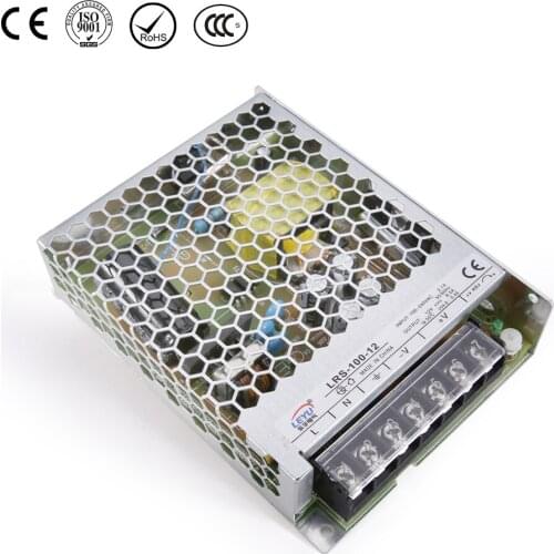 High quality LRS-100-9 100W 9V Switch Mode Single Output Power Supply