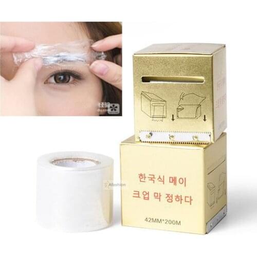 1 Box Microblading Plastic Wrap 42mm*200m Permanent Makeup Preservative Film Tattoo Accessories Eyebrow Cover