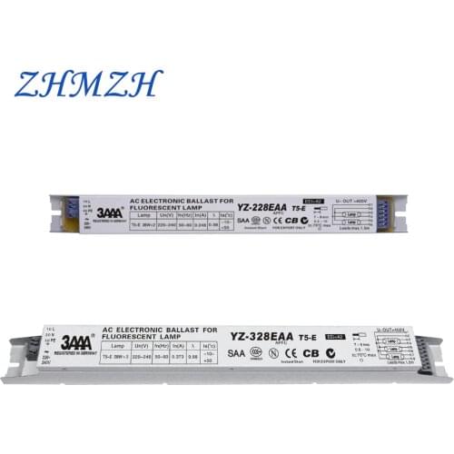 3AAA YZ-228EAA YZ-328EAA Rectifier T5-E 220-240V 2*28W 3*28W T5 Electronic Ballasts For T5 HO Tube Fluorescent Lamp