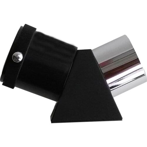 45 degree 1.25inches Erecting Prism Astronomical Telescope Eyepiece Zenith Diagonal Reflect Mirror