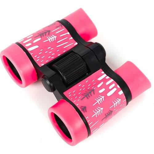 4x30 Binoculars Plastic Children Colorful Telescope For Kids Compact Outdoor Games Toy Binoculars For Children Birthday Gifts