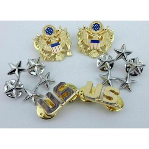 US Army General Five Star Rank Us Star Rank Badge Us Lapel Pin Uniform Gift armyshop2008
