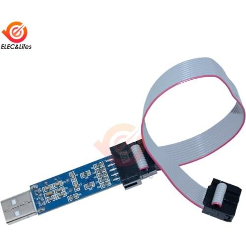 AVR JTAG USB Emulator Debugger Downloader AVR JTAG ICE Download Programmer for ATMega16 ATMega32 + 10Pin cable