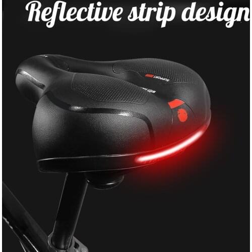 Dropshipping Mtb Bicycle Saddle Seat Big Butt Bicycle Road Cycle Saddle Mountain Bike Gel Seat Shock Absorber BicycleAccessories
