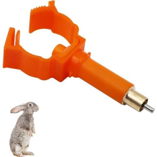 20Pcs Rabbit Nipple Drinker Automatic Nipple Water Feeder Copper Lengthen Drinker Waterer for Rabbit Rodents Nipple drinker