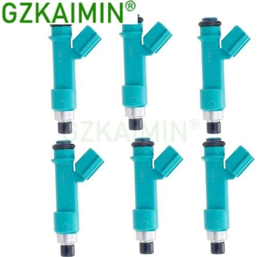 Set 6 23250-31060 2325031060 23250-39075 2325029075 fuel injector nozzle use for 4Runner Tacoma Tundra Land Cruiser