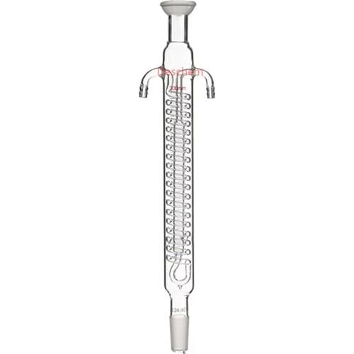 300mm,24/40,35/20,Glass Graham Condenser,S35 Essential Oil Coil Condensers