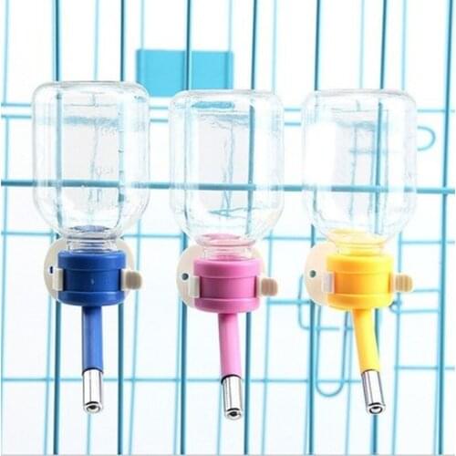 Pet Feeders Dog Water Bottle for Small Large Pets Puppy Drinking Water Dispenser Feeder Pipe Cat Fountain150ML / 250ML/ 500ML