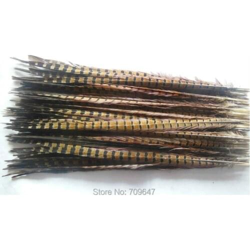 Pheasant Tail Feathers,100pieces-18-20"(45-50cm) NATURAL LONG Ringneck Pheasant Tail Feathers,feathers for crafts