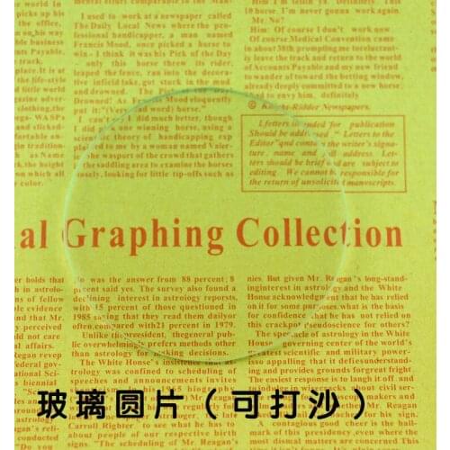 Glass wafer downlights flush light panel Ceiling lamp Corridor lamp Track light Glass sheet matting Lighting accessories