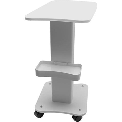 Beauty Salon Trolley Salon Use Pedestal Rolling Cart Wheel Aluminum Stand Rolling Salon Trolley Hairdresser Salon Accessory