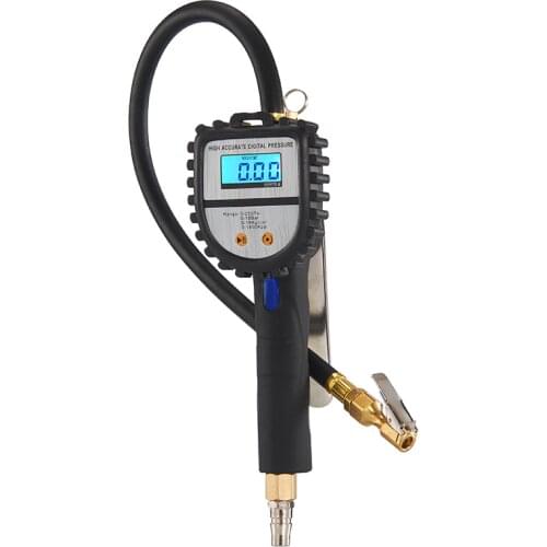 High-precision digital display tire inflation gun four-in-one with vacuum tire pressure gauge DP-001