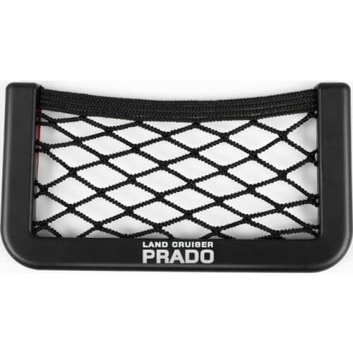 Car Storage Net Bag Phone Holder Pocket Organizer for Toyota prado land cruiser Accessories Car Styling