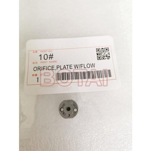 10# Valve plate for DENSO common rail injectors 095000-5125/5214/5271/5284/5653/5780/5960/5963/5791/5972 6250/6350(10pcs/bag)