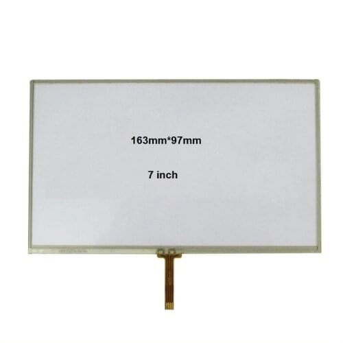10pcs/lot Welding type new original portable navigation touch screen 7 inch touch screen 163*97 mm navigation touch screen