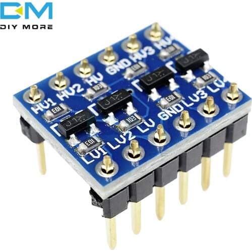 5V 3.3V DC ogic Level Converter Bi-Directional Board Module For Arduino With Pins Diy Electronic PCB Board IIC I2C