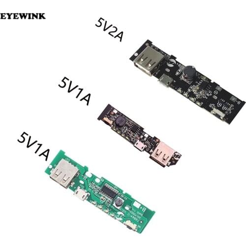 5V 2.1A/5V1A Power Bank Charger Charge Module Charging Circuit Board PCB Step Up Boost Power Module DIY 18650 Battery