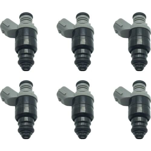 6Pcs Car Fuel Injectors Nozzle For Mitsubishi Colt 1.3L Vi Z30 2004-2008 MN143974 OEM MR988977