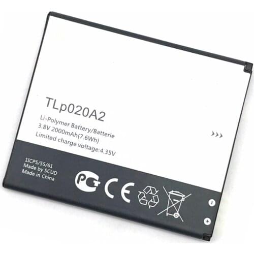 20pcs/lot mobile phone battery for ALCATEL one touch POP S3 OT-5050 5050X TCL D920 TLp020A2 A845L battery