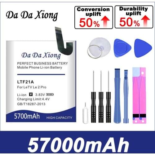 5700mAh LTF21A Battery for Letv LeEco Le 2 (pro) le 2S le S3 X20 X626 X528 X621 X625 X25 X525 X620 X520 X522 X527 X526 Battery