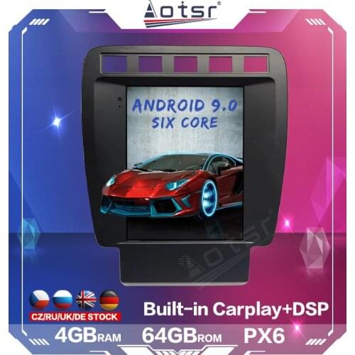 For Porsche Cayenne 2002 - 2009 Android 9.0 Multimedia Tesla Screen PX6 4G+64GB Car Radio Player Car GPS Navigation Stereo DSP